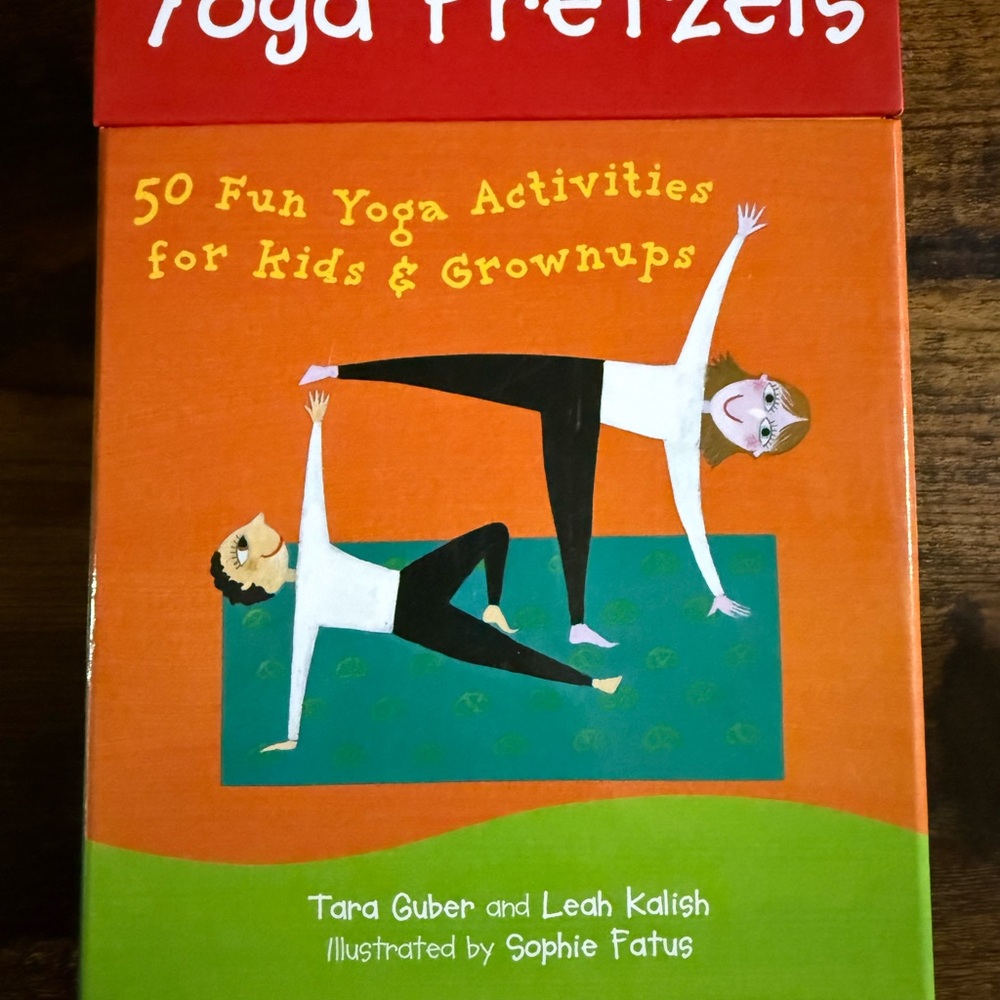 Yoga Pretzels 50 Fun Yoga Activities for kids and Grownups by Barefoot Books